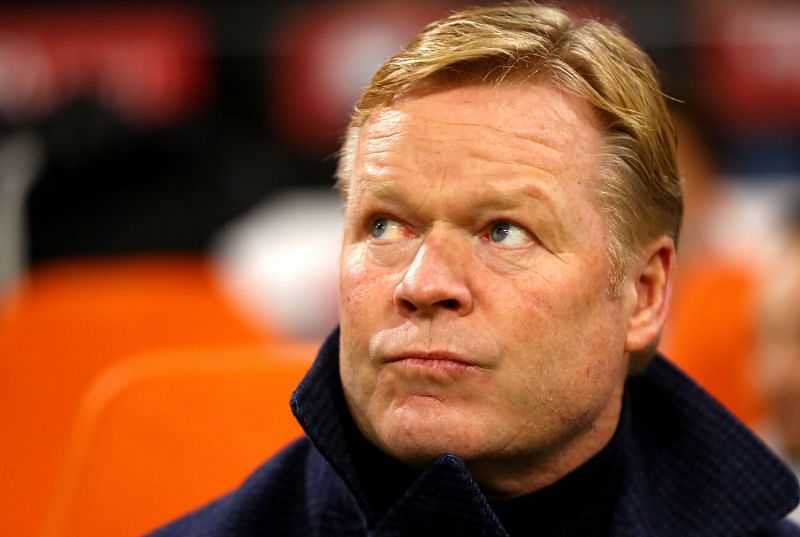 Ronald Koeman has been appointed Quique Setien's successor